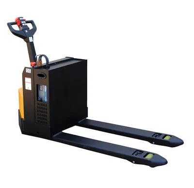 Vestil EPT-2748-45-AGM pallet jack shown from an alternate angle