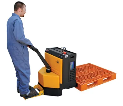 Vestil EPT-2748-45-RP pallet jack shown from an alternate angle