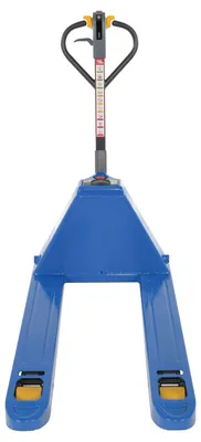Vestil EPT-S-2748-40 pallet jack shown from an alternate angle