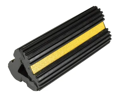 Vestil EX-4 wheel chock shown from an alternate angle