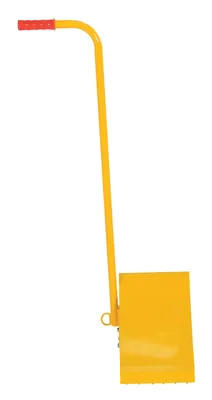Vestil FAB-11-ERGO wheel chock shown from an alternate angle
