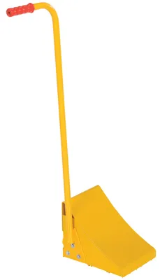 Vestil FAB-11-ERGO wheel chock shown from an alternate angle