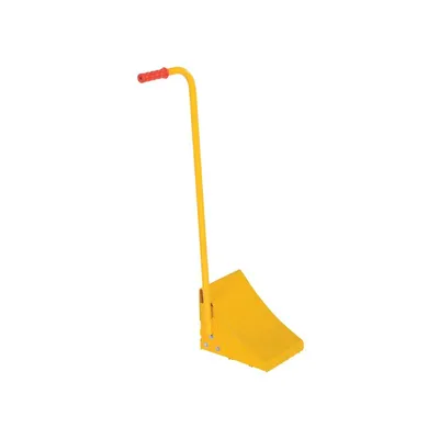 Vestil FAB-11-ERGO Fabricated Steel Wheel Chock With Ergonomic Handle
