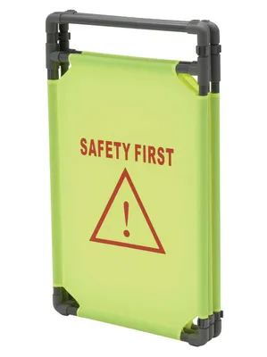 Vestil FBR-3 crowd control shown from an alternate angle