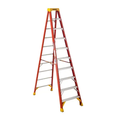 Vestil FBSL-10 Fiberglass Step Ladder