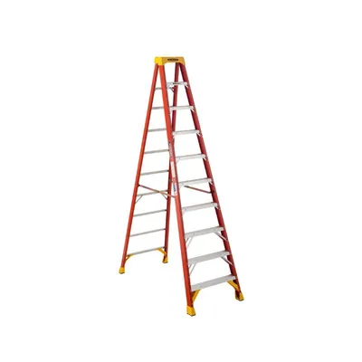 Vestil FBSL-10 Fiberglass Step Ladder