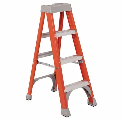 Vestil FBSL-4 ladder shown from an alternate angle