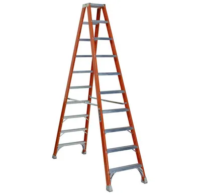 Vestil FBTFL-10 ladder shown from an alternate angle