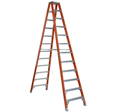 Vestil FBTFL-12 ladder shown from an alternate angle