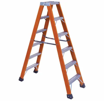 Vestil FBTFL-6 ladder shown from an alternate angle
