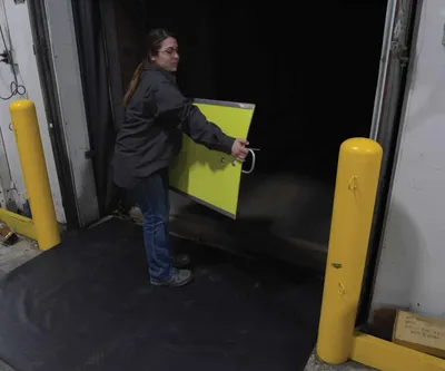 Vestil FGDP-4824-1000 loading dock equipment shown from an alternate angle