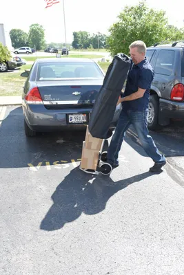 Vestil FHC-250 hand truck shown from an alternate angle