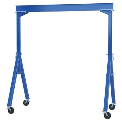Vestil FHS-2-10-TLC gantry crane shown from an alternate angle