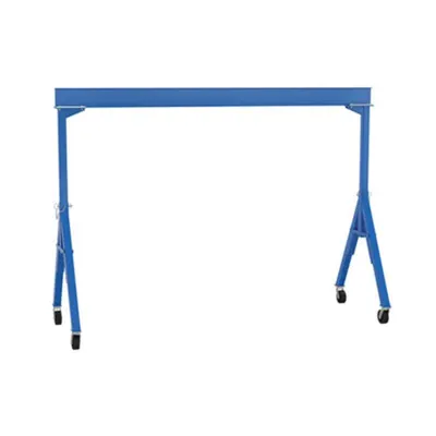 Vestil FHS-6-15 Steel Fixed Gantry Crane with Phenolic Casters