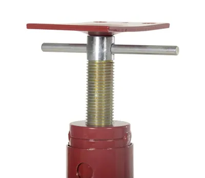 Vestil FJB-100 flooring jack shown from an alternate angle