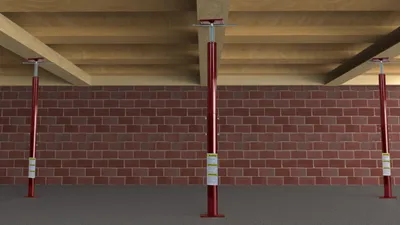 Vestil FJB-48 flooring jack shown from an alternate angle