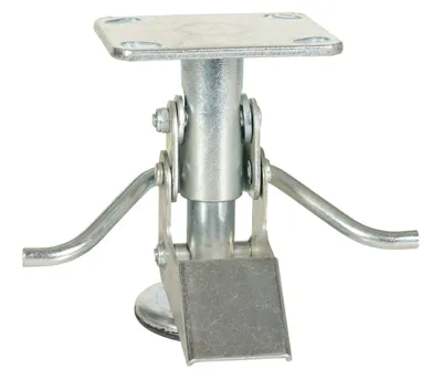 Vestil FL-4 floor lock shown from an alternate angle