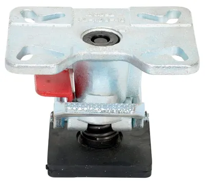 Vestil FL-ADJ-46 floor lock shown from an alternate angle