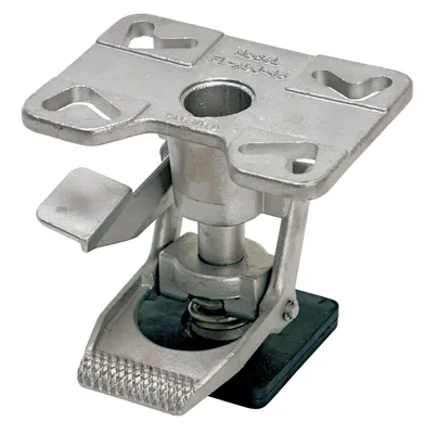 Vestil FL-ADJ-46-SS floor lock shown from an alternate angle