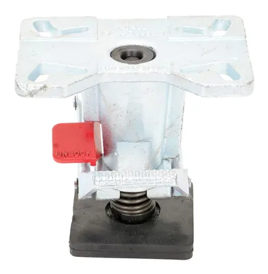 Vestil FL-ADJ-810 floor lock shown from an alternate angle