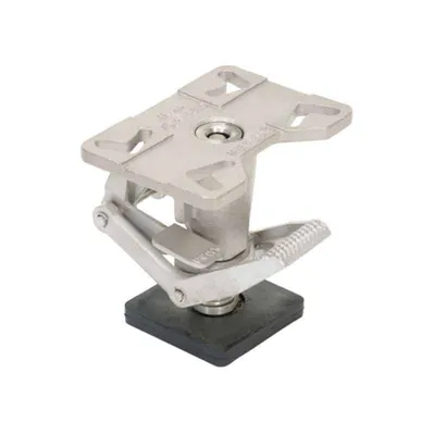 Vestil FL-ADJ-810-SS Stainless Steel Adjustable Floor Lock