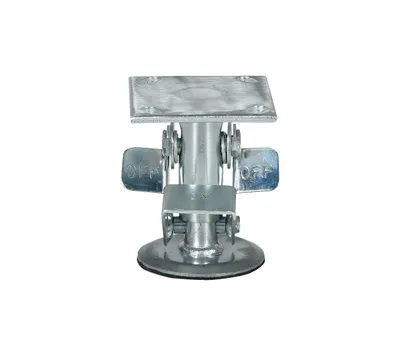 Vestil FL-LK-4E floor lock shown from an alternate angle