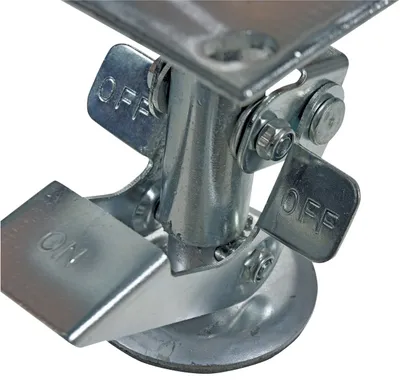 Vestil FL-LK-4E floor lock shown from an alternate angle