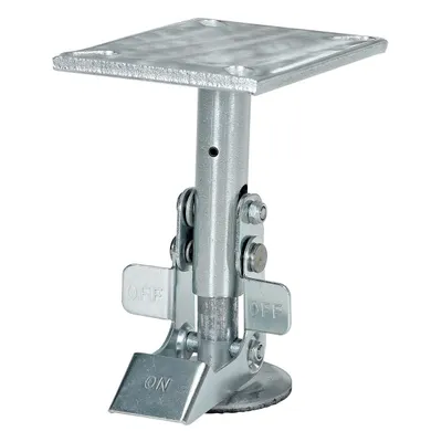Vestil FL-LK-6EH floor lock shown from an alternate angle