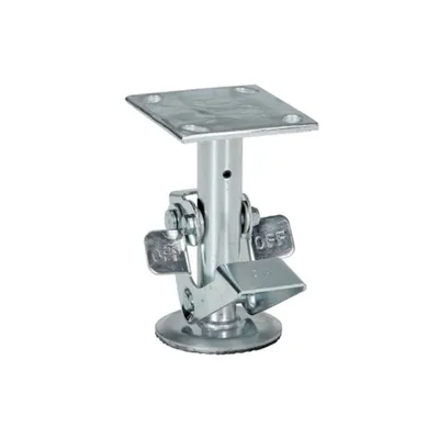 Vestil FL-LK-6EL Galvanized Steel Top Mount Floor Lock