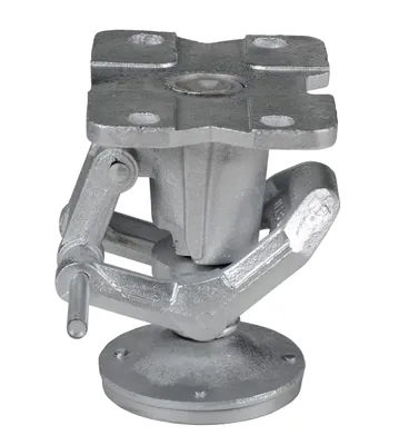 Vestil FL-LK-7G floor lock shown from an alternate angle