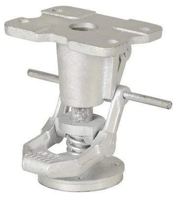 Vestil FL-LK-7X floor lock shown from an alternate angle