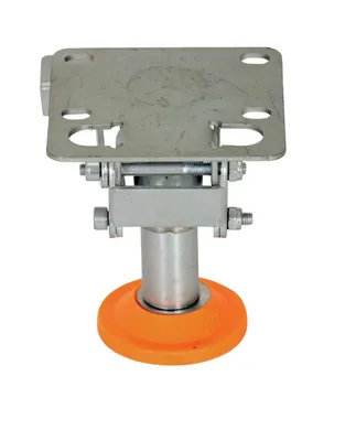 Vestil FL-LK-S floor lock shown from an alternate angle