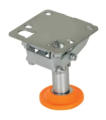 Vestil FL-LK-S floor lock shown from an alternate angle