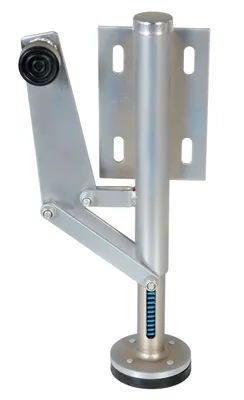 Vestil FL-LK-SMR-R floor lock shown from an alternate angle