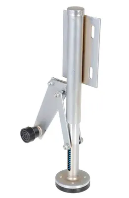 Vestil FL-LK-SMR-R floor lock shown from an alternate angle