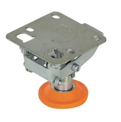 Vestil FL-LKL-3 floor lock shown from an alternate angle