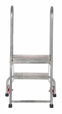 Vestil FLAD-2-SS ladder shown from an alternate angle