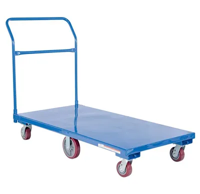 Vestil FLAT-C flatbed cart shown from an alternate angle