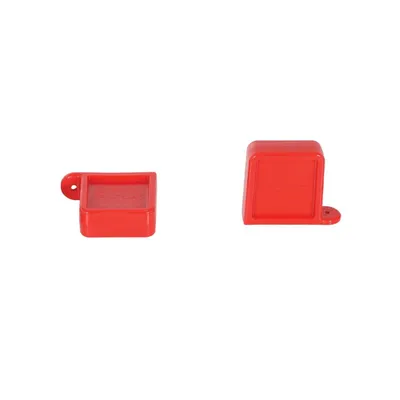 Vestil FPU-TK-45-M-RD Thick Polyurethane Magnetic Fork Tip Protector