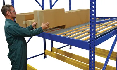 Vestil GFL-9696 warehouse equipment shown from an alternate angle