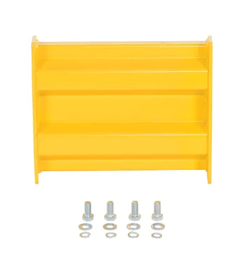 Vestil GR-F2R-BO-1-YL guard rail shown from an alternate angle