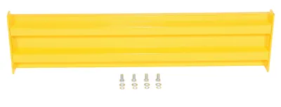 Vestil GR-F2R-BO-4-YL guard rail shown from an alternate angle