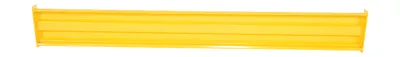 Vestil GR-F2R-BO-7-YL guard rail shown from an alternate angle