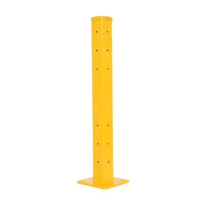 Vestil GR-F2R-BO-TP42-YL Steel Rigid Tube Post