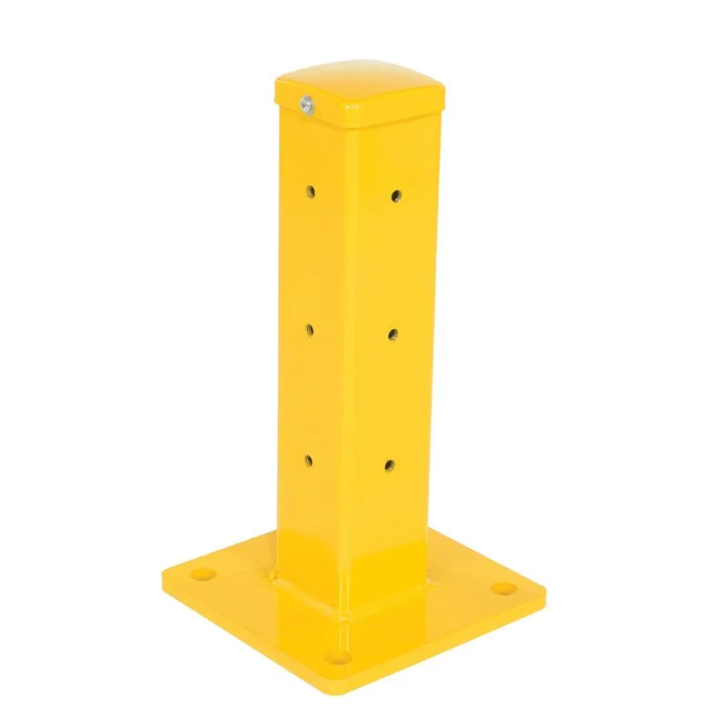 Vestil GR-F2R-DI-TP18-YL Steel Rigid Tube Post Drop In Style