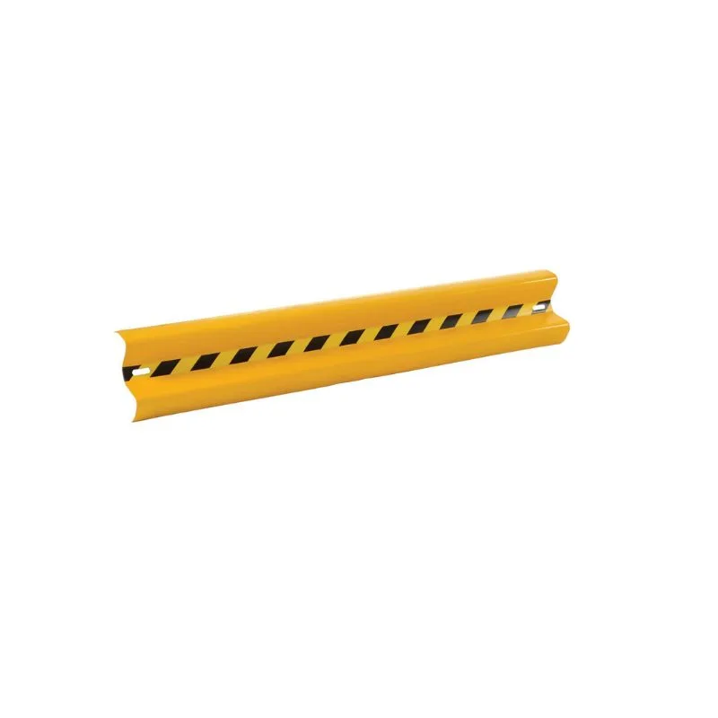 Vestil GR-H2R-BO-6-YL Steel Straight Guard Rail
