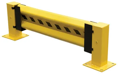 Vestil GR-H2R-DI-4-YL Steel Drop In Guard Rail 1