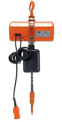 Vestil H-4000-1 hoists and crane shown from an alternate angle