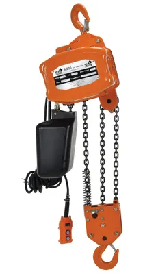Vestil H-6000-1 hoists and crane shown from an alternate angle