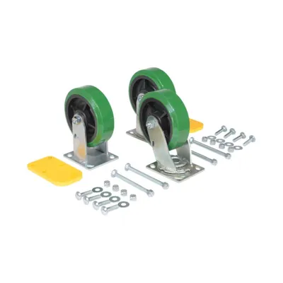 Vestil H-CK3-C12C Polyurethane Caster Kit